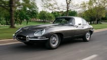 Electric Jaguar E-Type Moment Motor Company 2024