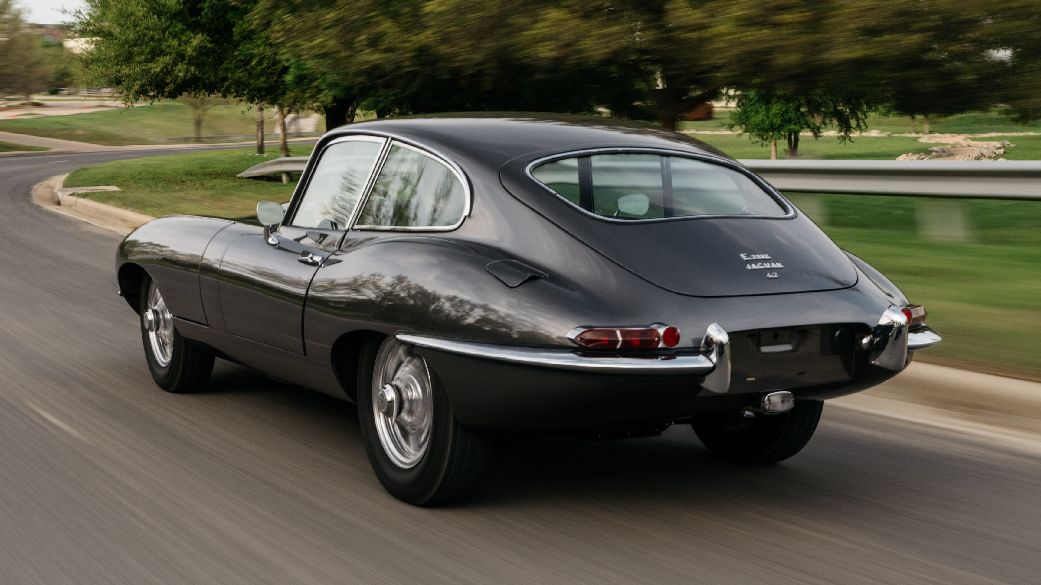 Electric Jaguar E-Type Moment Motor Company 2024