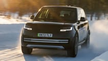 Range Rover Electric testing in Sweden 2024