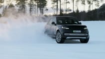 Range Rover Electric testing in Sweden 2024