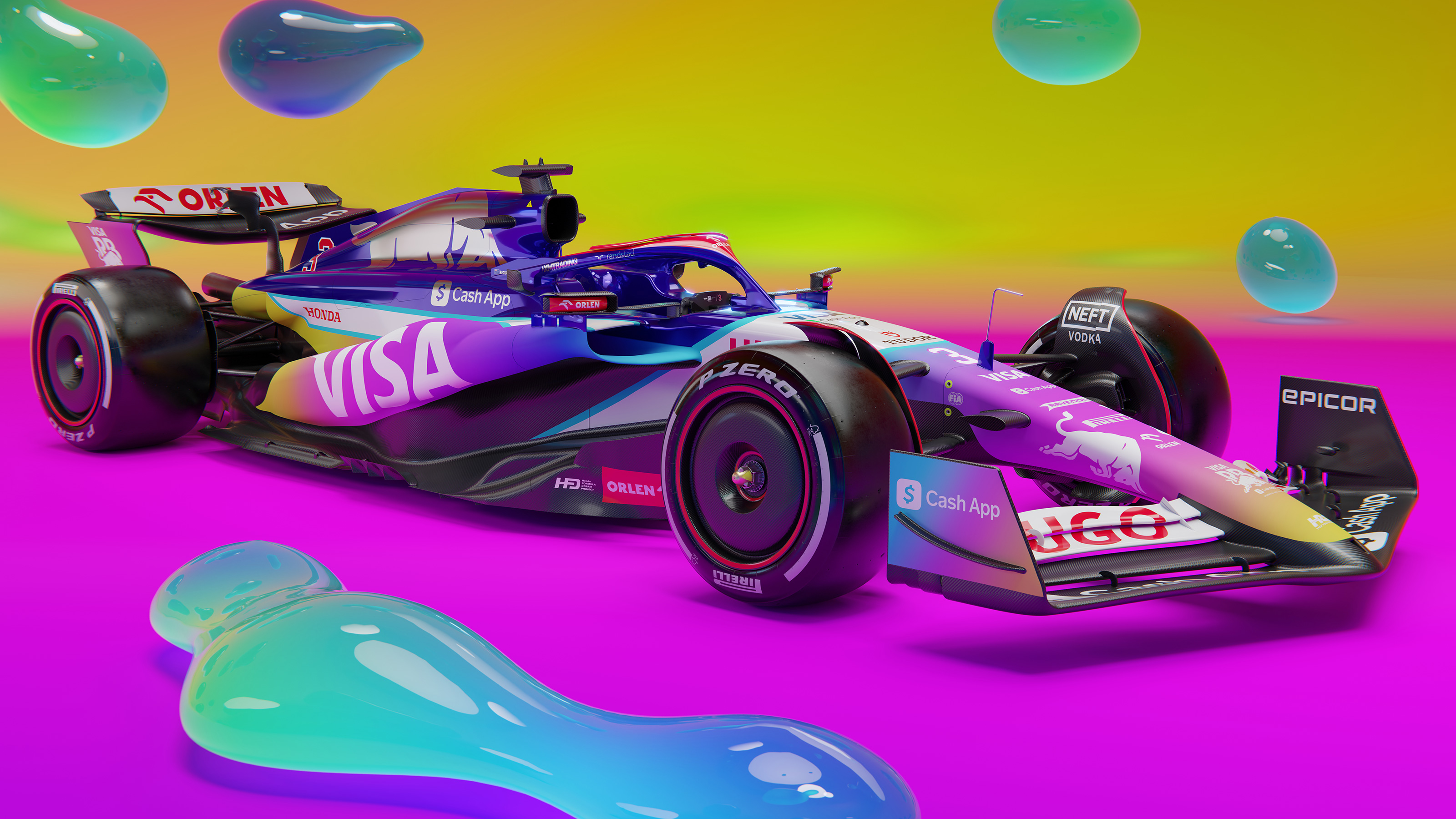 RB Miami GP livery front