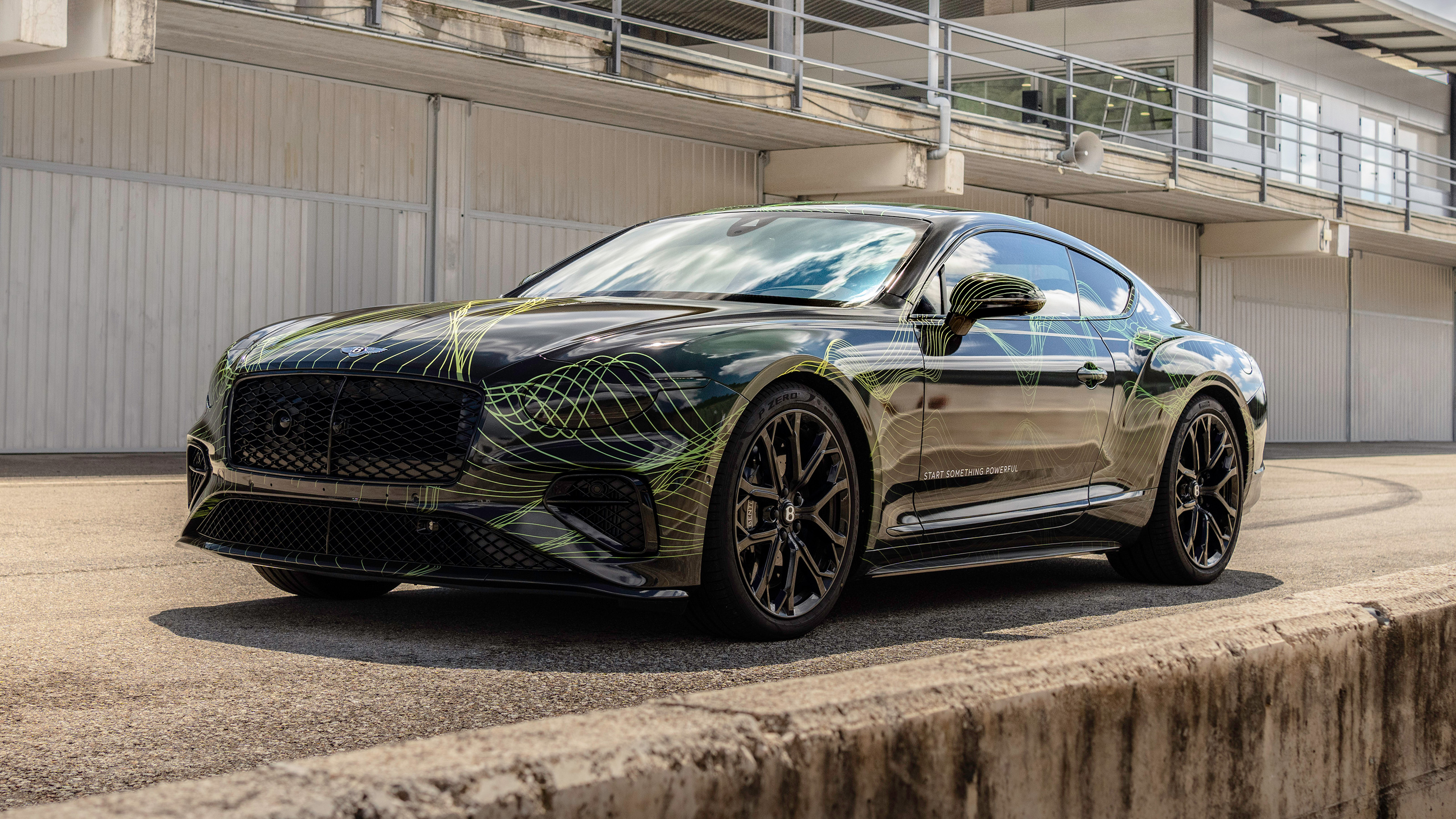 Bentley Continental GT prototype front