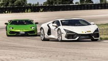 Lamborghini Revuelto and Aventador