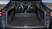 Cupra Tavascan boot seats down