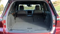 Jeep Grand Cherokee boot seats down