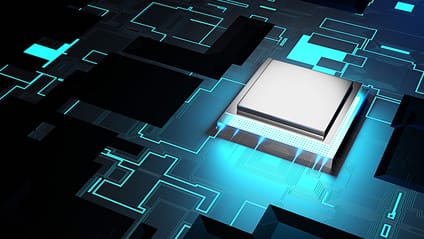 Graphical representation of a system chipset