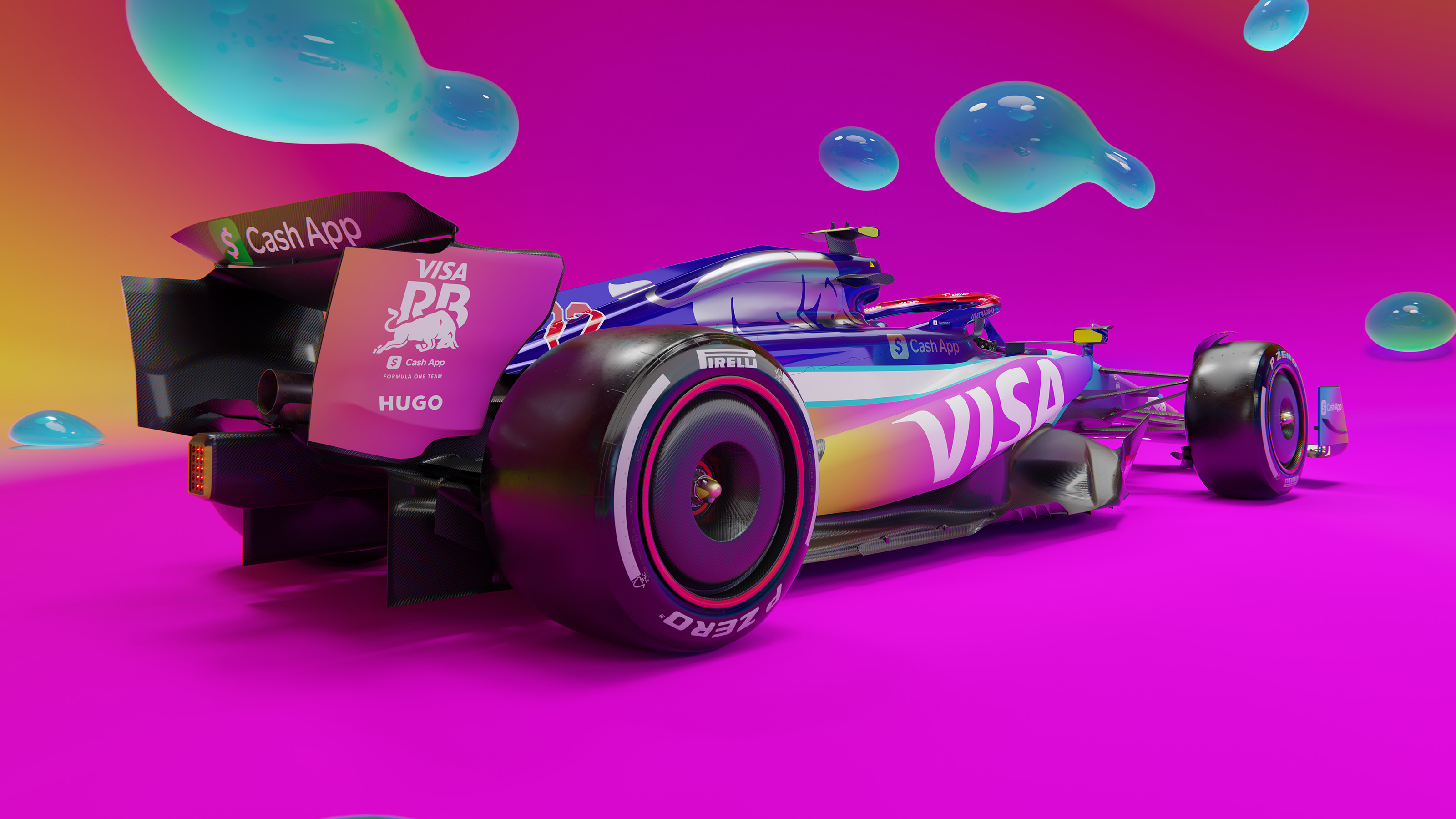 RB Miami GP livery rear