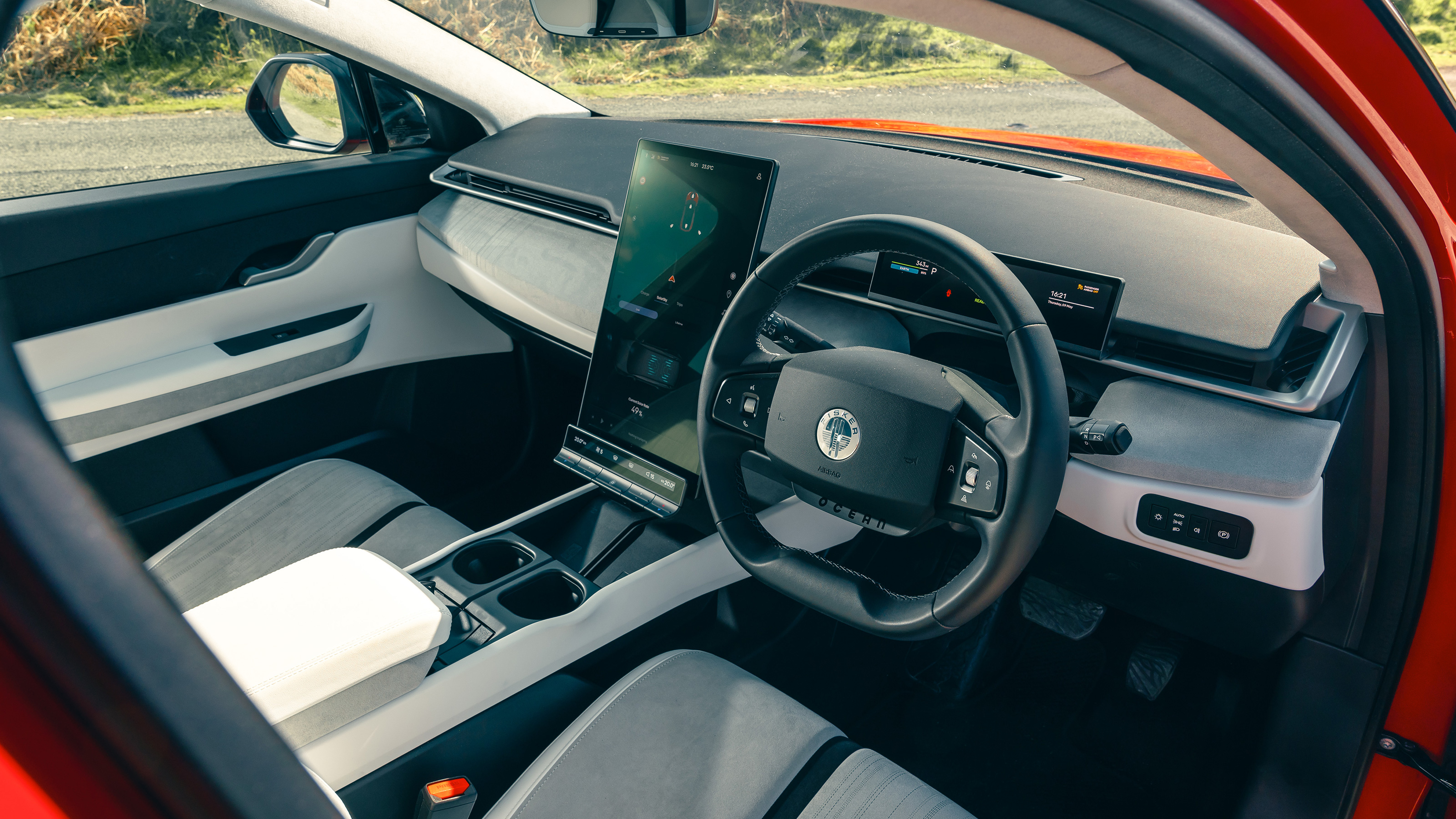 Fisker Ocean interior