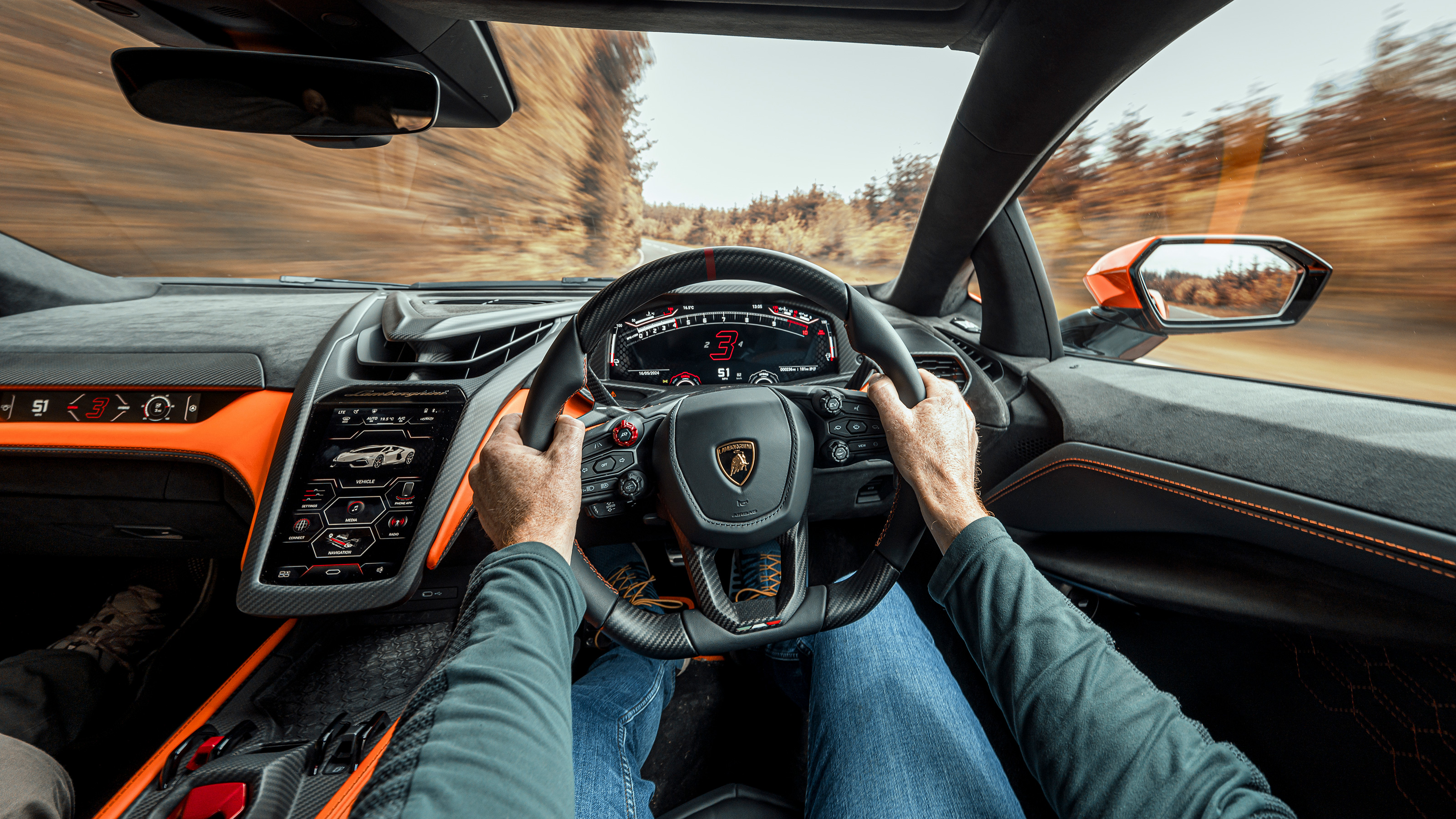 Lamborghini Revuelto Ollie Marriage driving