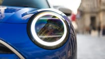 Mini Cooper Electric UK headlight