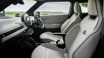 Mini Cooper Electric UK front seats