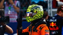 Lando Norris McLaren win Miami celebrate