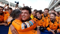 Lando Norris McLaren win Miami Zak Brown