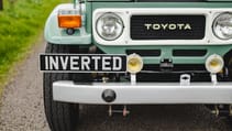 Inverted Toyota Land Cruiser electric car 2024