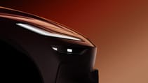 Close up side profile of LeDao Onvo L60 front headlight