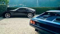 Alfa Romeo 8C and Ferrari 512 BB