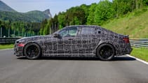 BMW M5 prototype profile