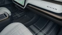 Rivian R1T footwell and carpet