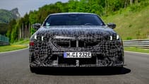BMW M5 prototype front