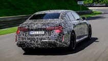 BMW M5 prototype rear