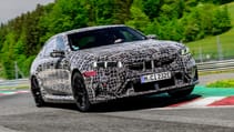 BMW M5 prototype front