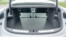 Porsche Taycan boot seats down