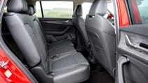 Skoda Kodiaq middle row seats