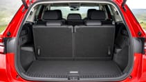 Skoda Kodiaq boot seats up