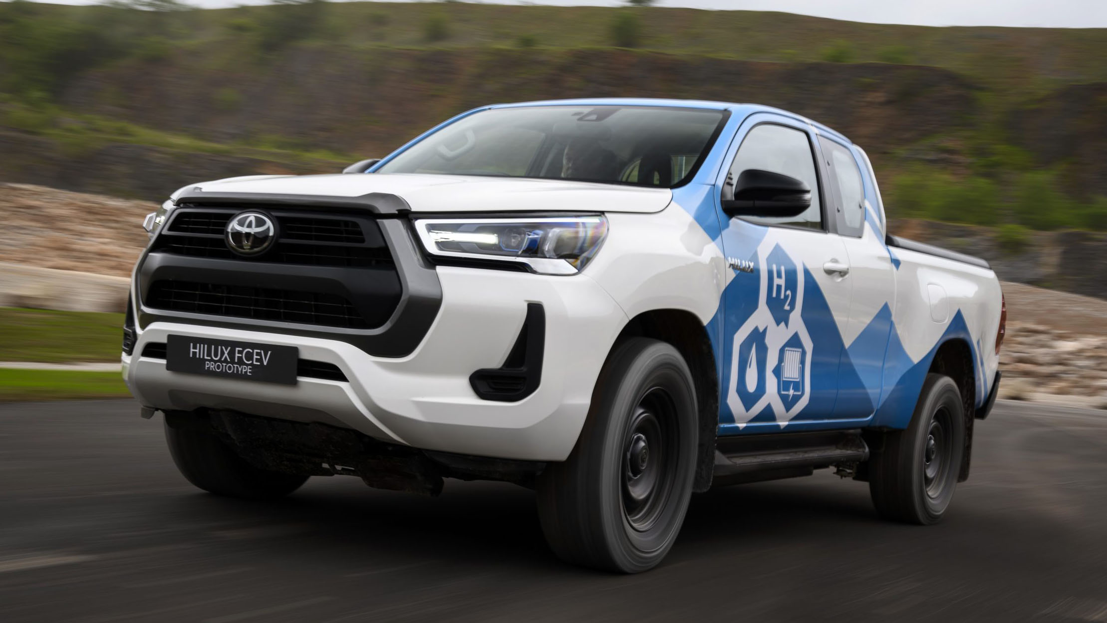 Toyota Hydrogen Fuel Cell Hilux