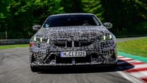 BMW M5 prototype front
