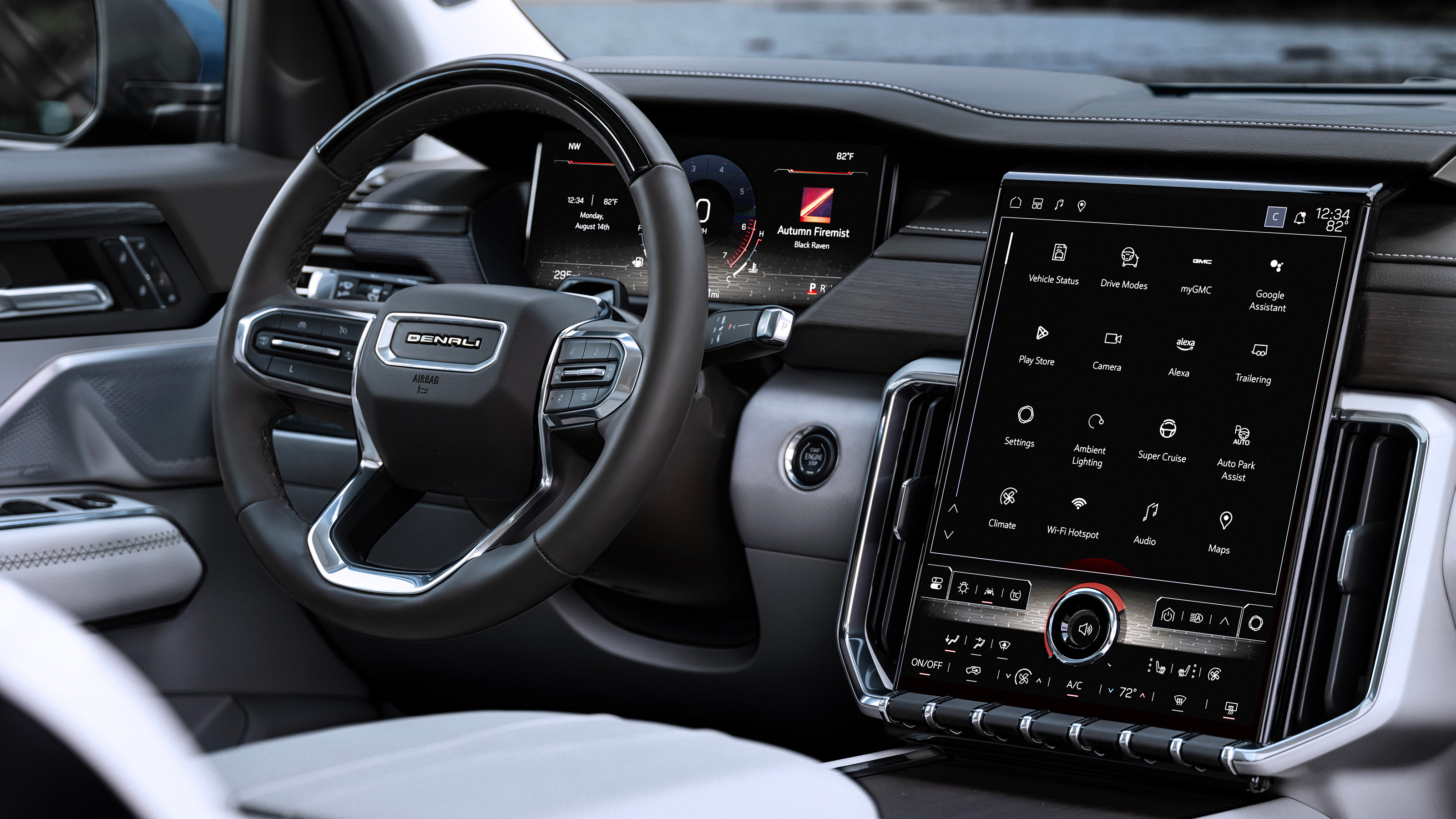 GMC Acadia interior