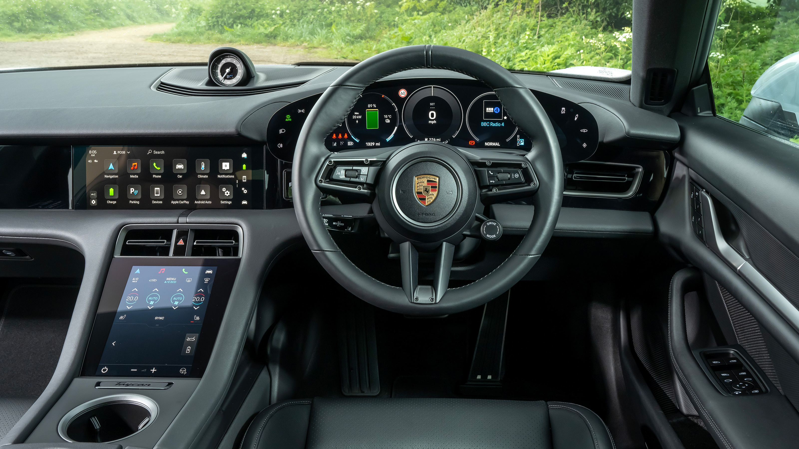 Porsche Taycan interior