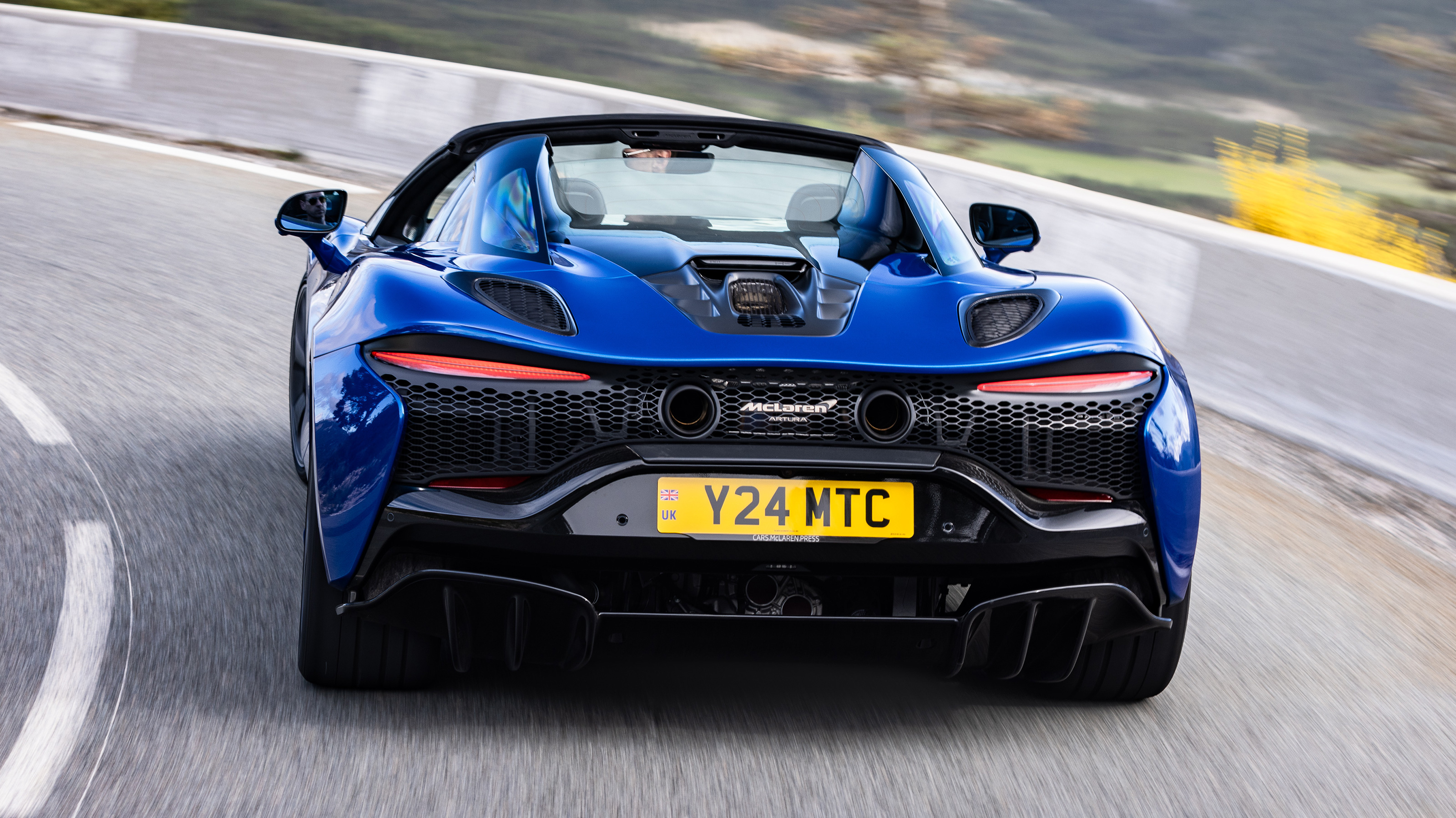 McLaren Artura Spider rear