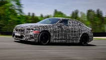 BMW M5 prototype front