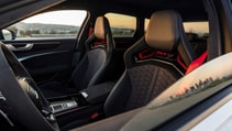 Audi RS6 Avant GT (US) front seats