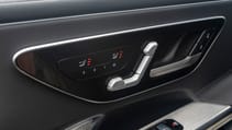 Mercedes CLE Cabriolet seat controls