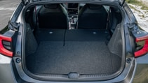 Toyota GR Yaris boot seats down