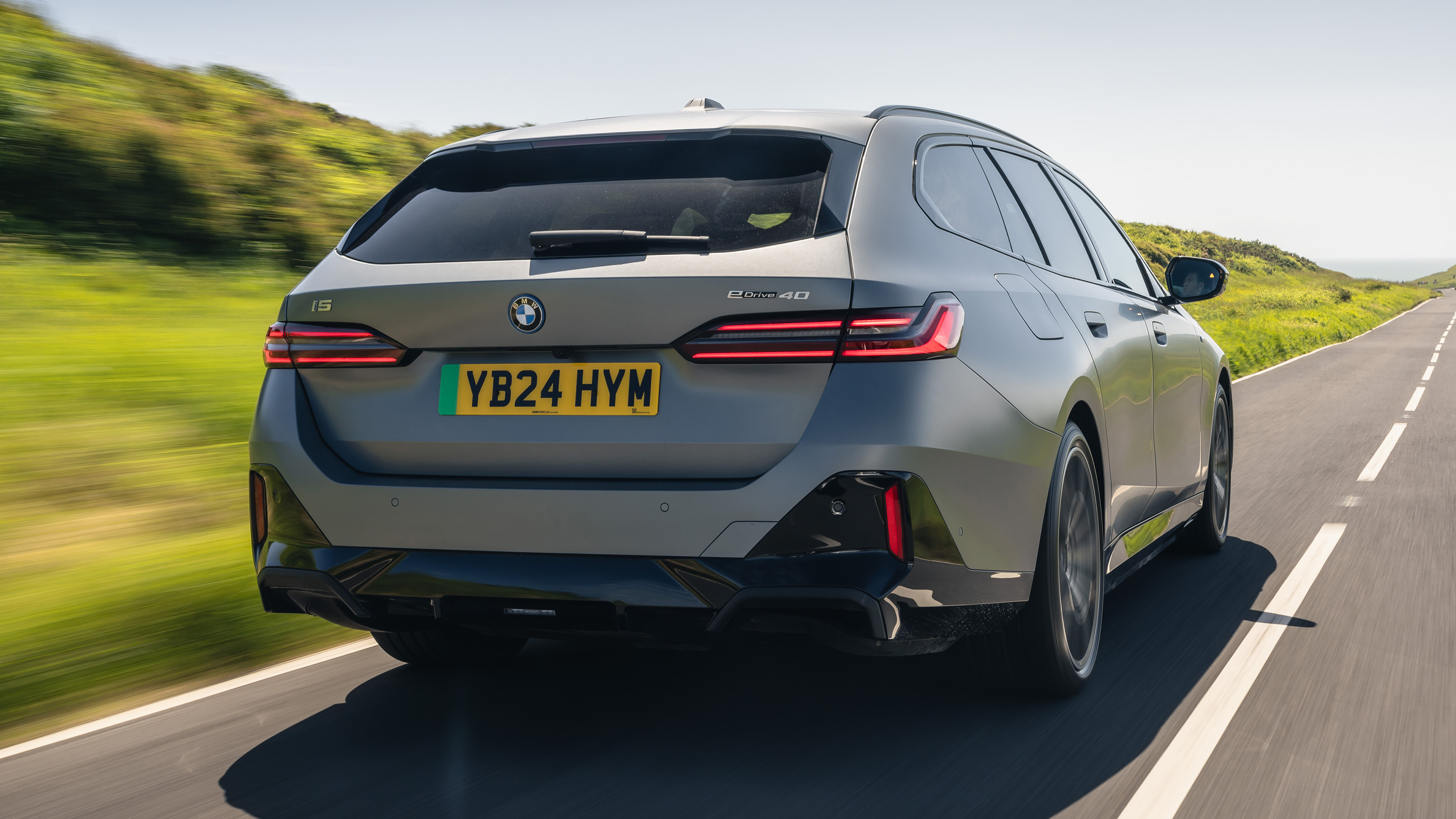 BMW i5 Touring rear