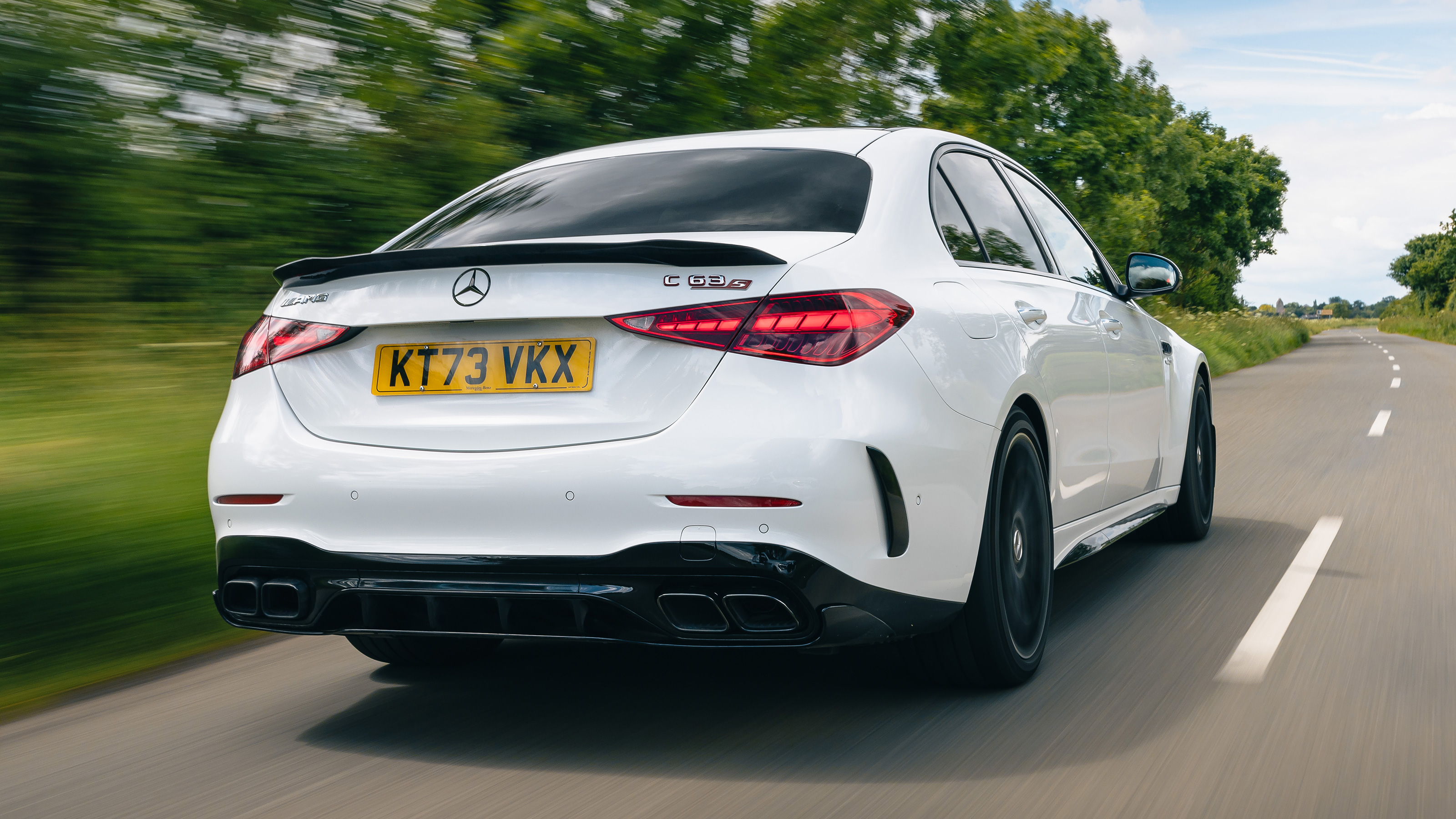 Mercedes-AMG C63 rear