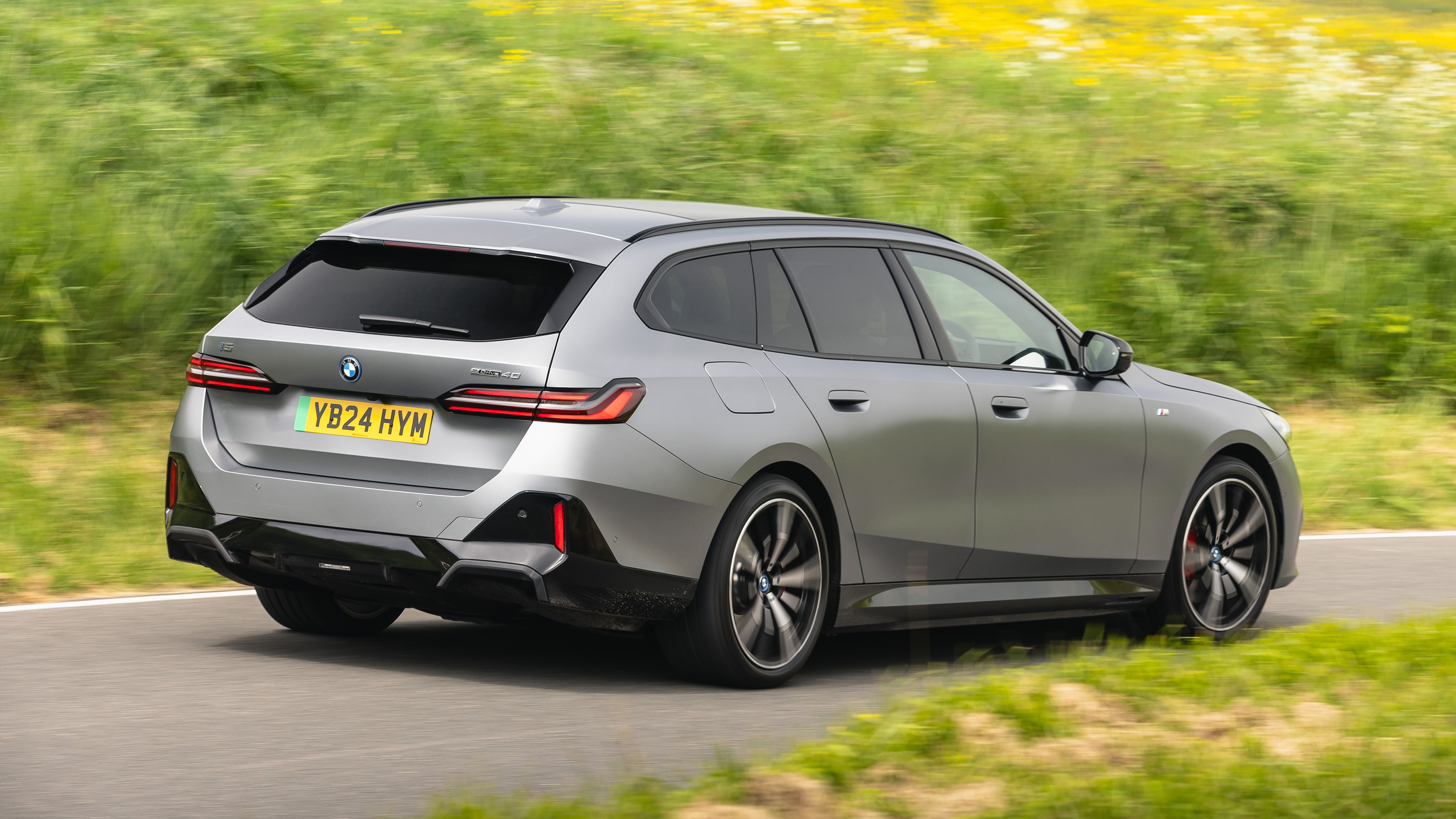 BMW i5 Touring rear