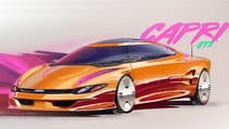 Ford Capri sketches 2024