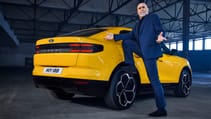 Eric Cantona and the new Ford Capri 2024