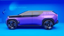 Digital render of Fiat Giga-Panda concept - side profile shot