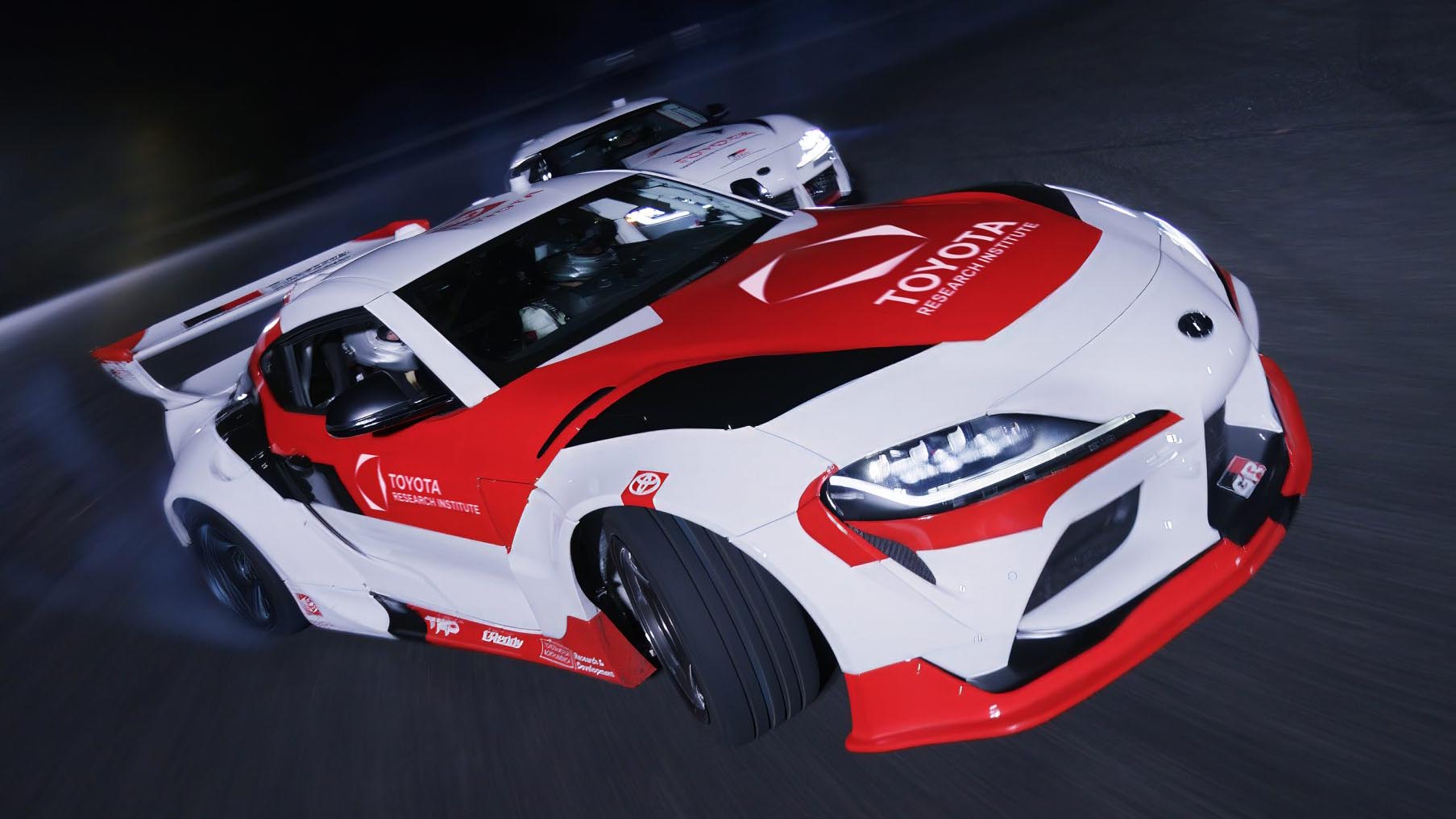 Toyota GR Supra autonomous drift