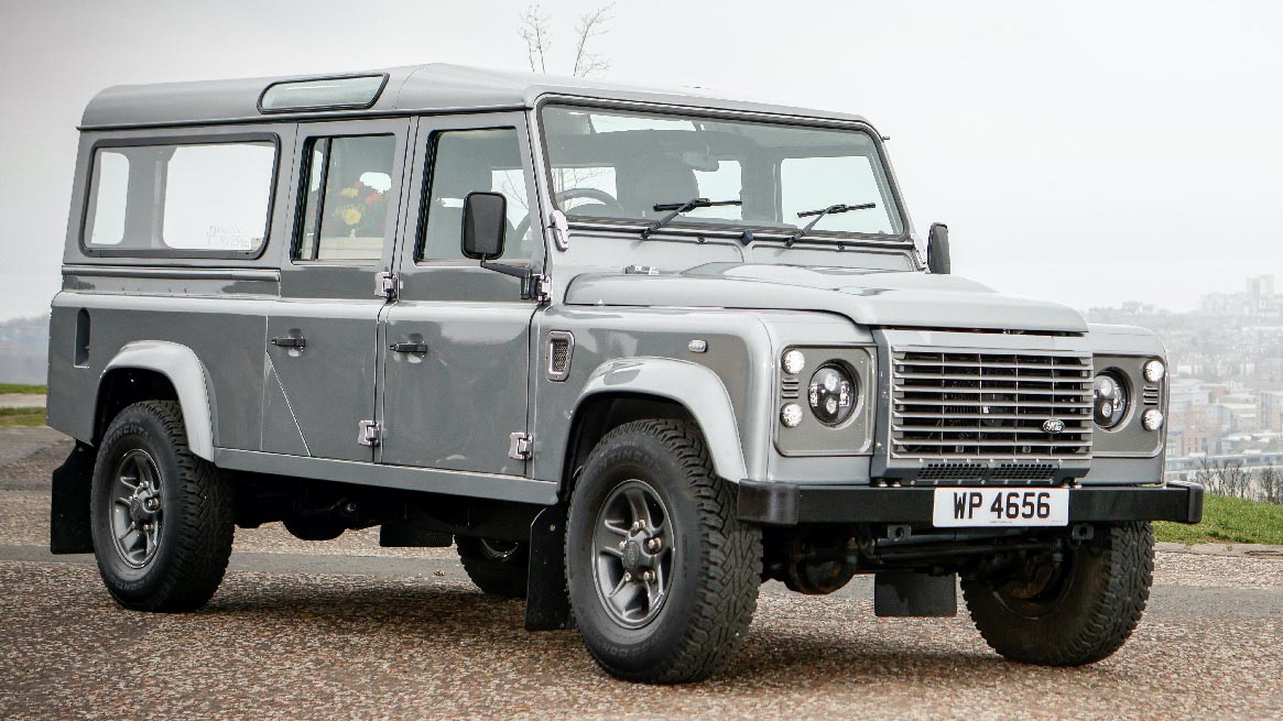 Engine 710 Land Rover Defender hearse