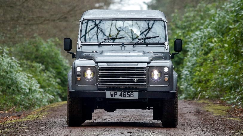 Engine 710 Land Rover Defender hearse