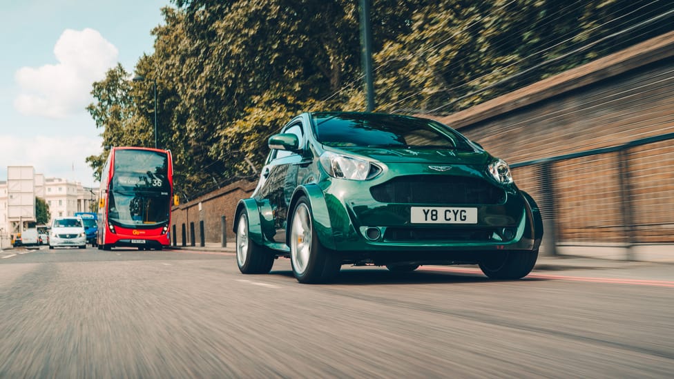 Aston Martin Cygnet V8 in London