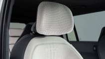 Kia EV3 - close up of heated and vented front seat