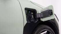 Kia EV3 - close up of charging port