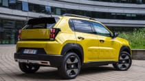 Static shot of Fiat Grande Panda, rear